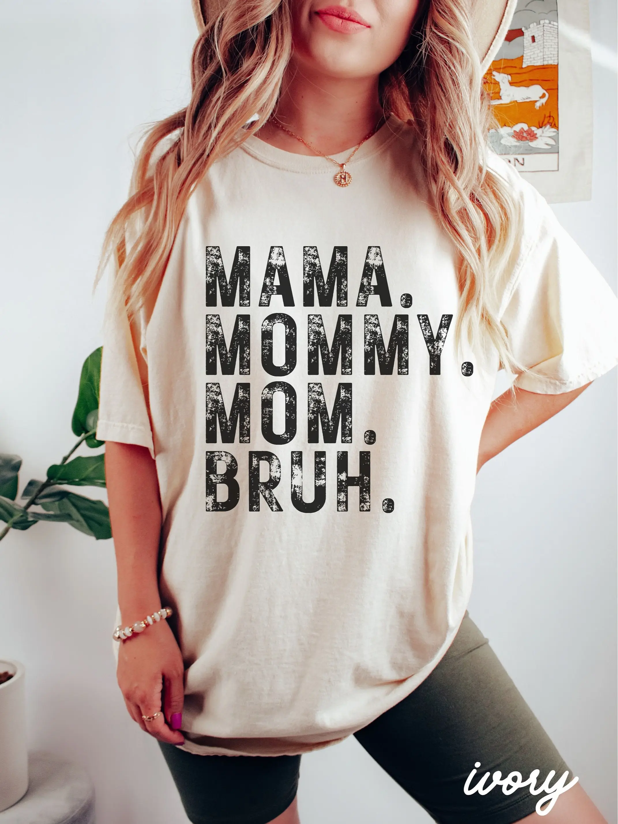 Mama, Mommy, Mom, Bruh Mother's Day Tshirt, Mama Tee, Gift For New Mom, Funny Mom Shirt, Boy Mama Tee, Unisex T-Shirt, Gifts For Her, Short Sleeve Tee Shirt, Unique Gifts For Women, Birthday Mothers Day Anniversary Thanksgiving