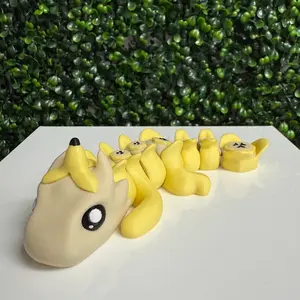 Banana Dragon Articulating Figurine Decor Ornaments
