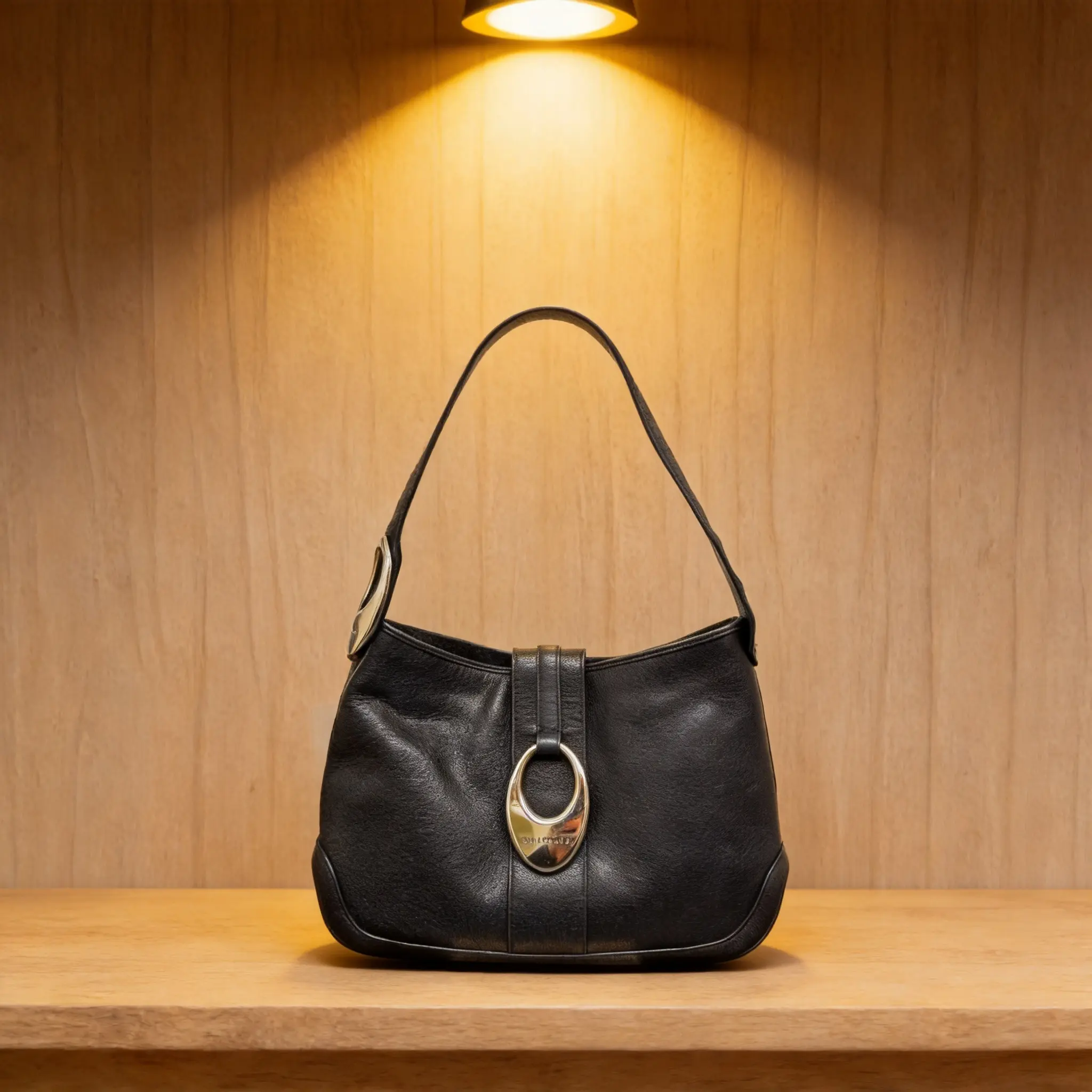 Pre-owned Bvlgari Leather Shoulder Bag D0523919368