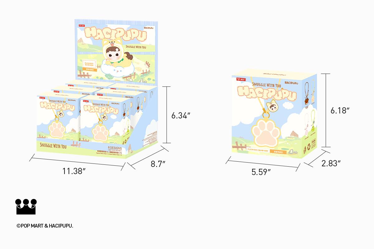 HACIPUPU Snuggle With You Series-Plush Bag Blind Box