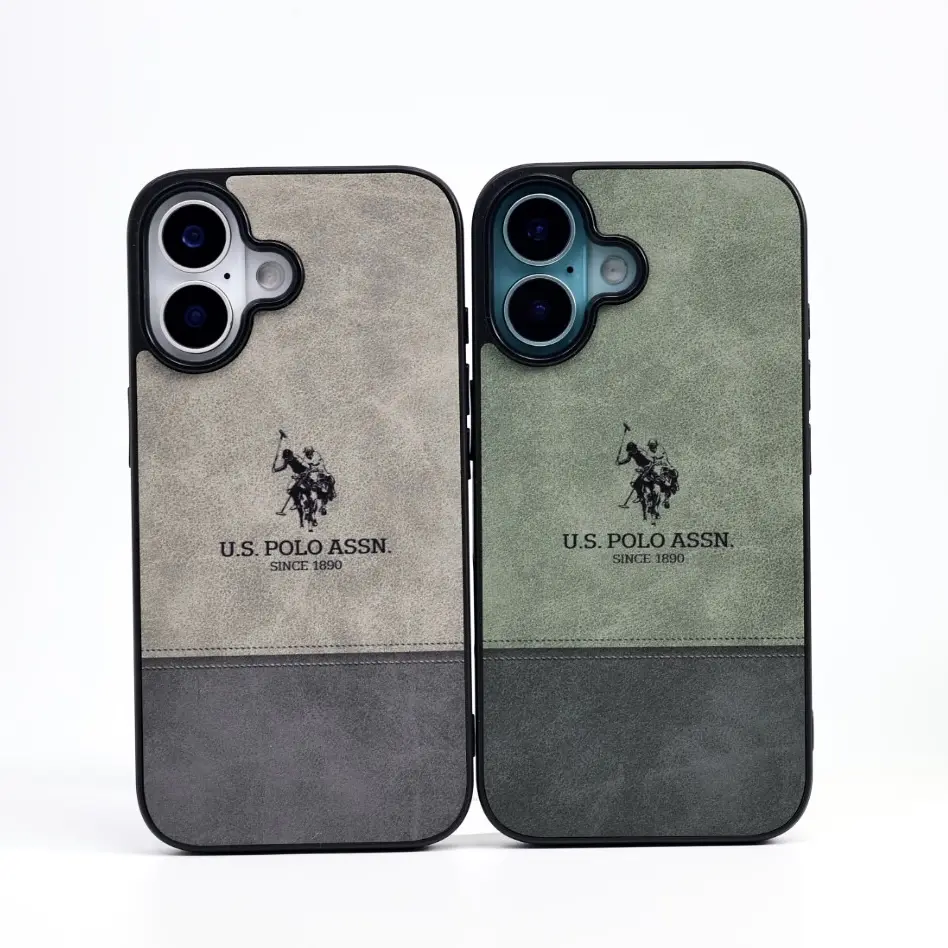 Suitable for iPhone 17 16 15 14 13 high-end environmentally friendly leather shockproof phone case