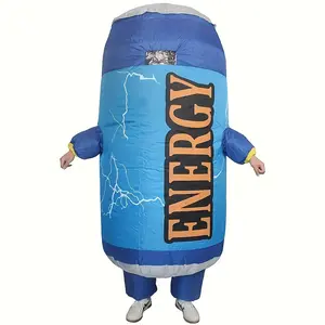 One Piece Energy Drink Inflatable Costume Halloween Cosplay Horror Party Festival Cosplay Costume
