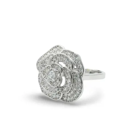 Rose Ring Sterling Silver 925
