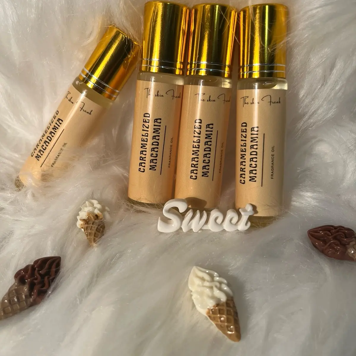 Warm Vanilla & Macadamia Perfume Oil - 100% Pure, Comforting & Addictive
