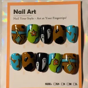 Scooby Doo Press On Nails - Nail Art - Nail Your Style - Art at Your Fingertips