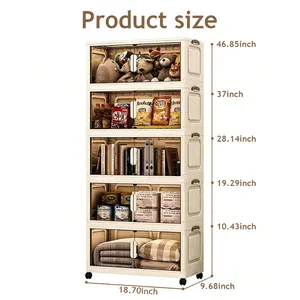 Original:Bedroom storage,Plastic Storage Cabinet, Multi-layer Drawer Organizer,Storage cabinet, organizer storage,Kitchen Storagetion products, Collapsible Storage Cabinet with Wheels, Lidded Stackable Plastic Storage