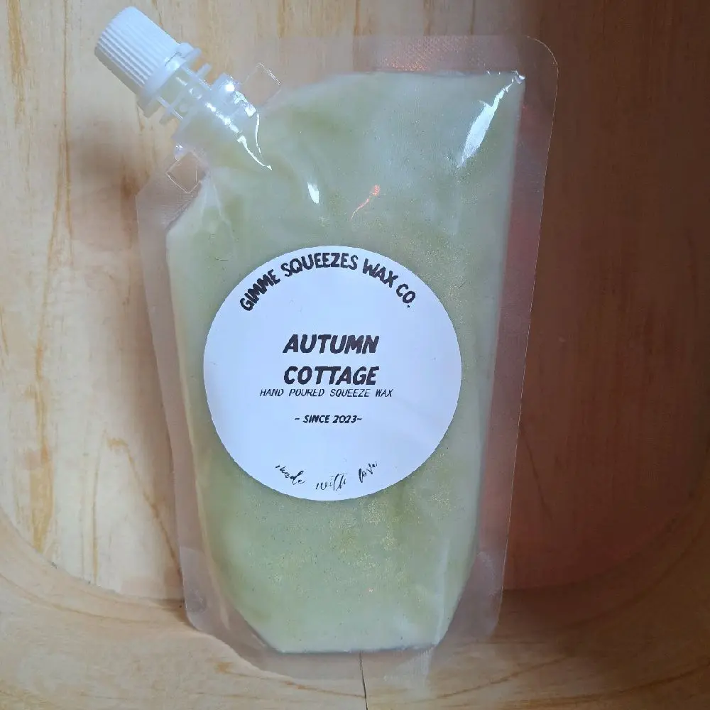 Autumn Cottage Squeeze Wax Fragrance Cozy Scent Freshener Scented Perfume Aroma Coconut