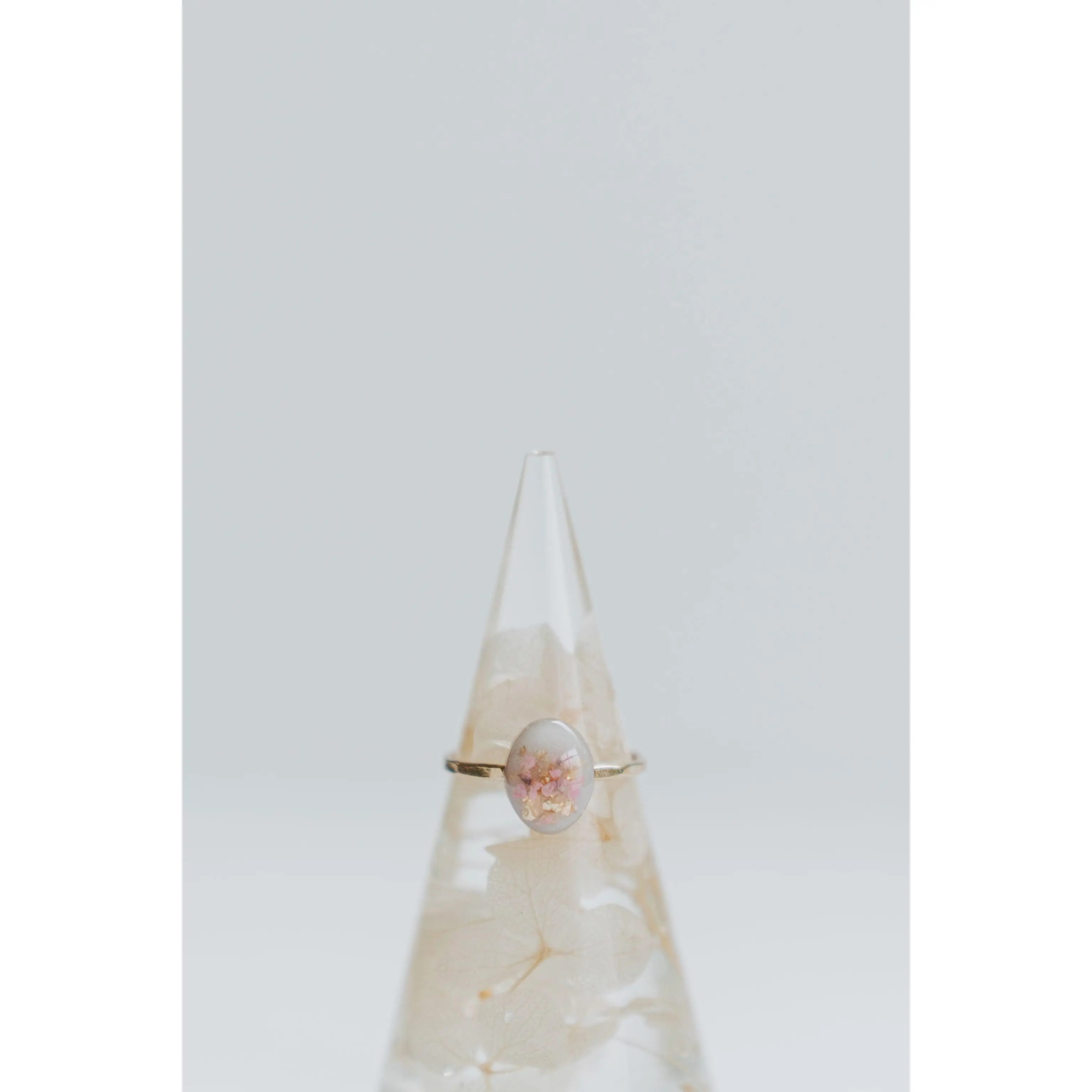 Breastmilk Heirloom Ring (10x8mm Bezel)