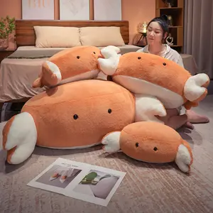 Adult Crab Pillow Sofa Cushion Living Room Bedroom Bedside Bay Window Ocean Style Creative Fun Shape Pillow