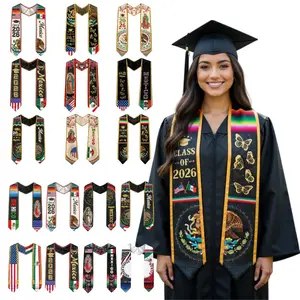 Mexican Graduation Stole For Student Class of 2026, Mexican Flag Sash Graduation Stole, Graduation Gift