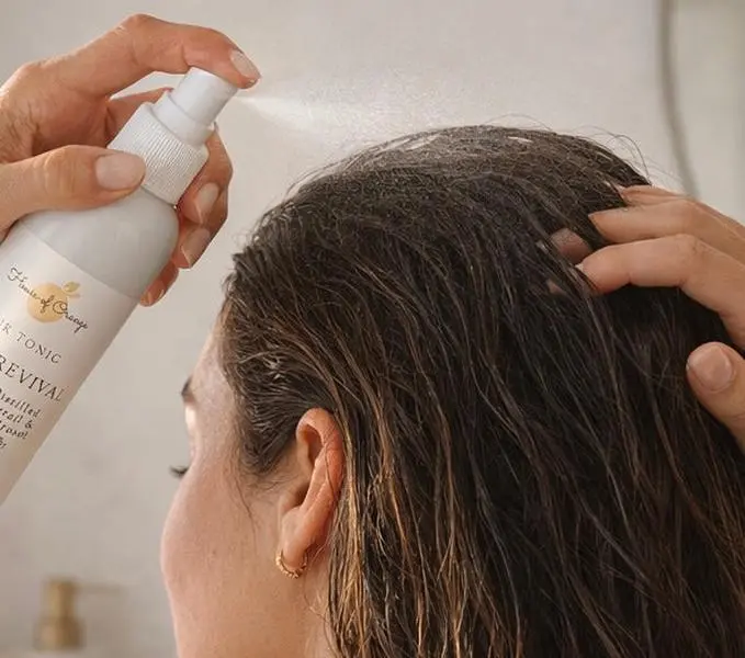 Herbal Hair Tonic for Scalp Care, Shine and Body Haircare, Natural, Organic, House of Orange Strengthen Hair Thicker Fuller Hair