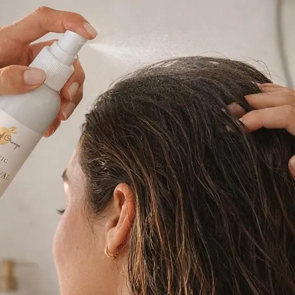Herbal Hair Tonic for Scalp Care, Shine and Body Haircare, Natural, Organic, House of Orange Strengthen Hair Thicker Fuller Hair
