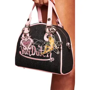 I.AM.GIA X VON DUTCH BOWLING BAG - INDIGO DENIM