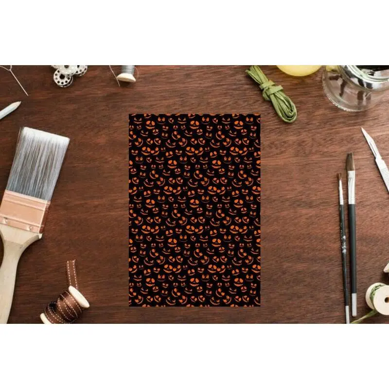 Halloween Bundle Transfer Paper, 2023 Halloween Transfer Sheets Bundle, Polymer Clay Halloween Transfer Paper