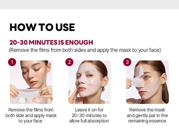 [30m Hydrating Collagen Booster] ROUND LAB CAMELLIA DEEP COLLAGEN FIRMING GEL MASK 34g (face masks, collagen, moisturizing facial mask)