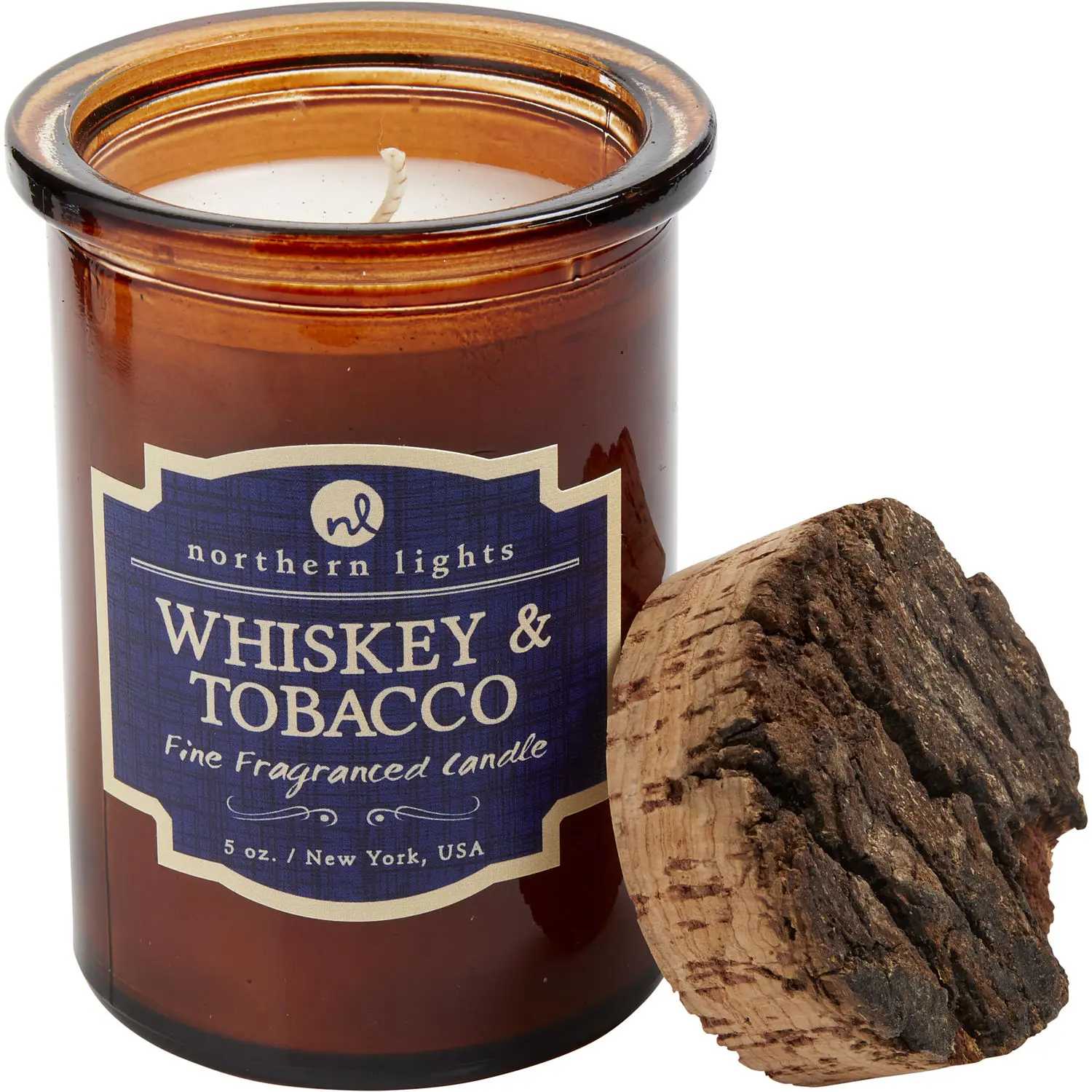 Whiskey & Tobacco Scented By Northern Lights Spirit Jar Candle For Unisex Whiskey & Tobacco Scented By Northern Lights Spirit Jar Candle For Unisex