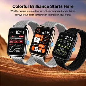 [Buy 1 Get 1] Ultimate Fitness Smartwatch w/ 2.02" Touchscreen, Heart Rate&Sleep Monitor, Sleek Aluminium Frame, Long Battery Life, Android & iOS outdoorfun