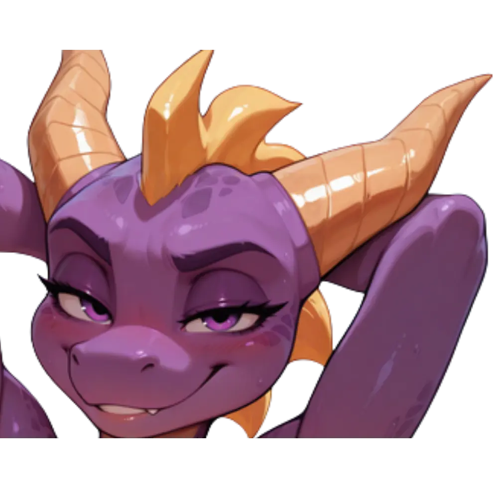 Purple Dragon Hero Vinyl Sticker, Cute Fantasy Creature Character Decal, Glossy Waterproof Aesthetic Laptop Water Bottle Car Decor, Adventure Style
