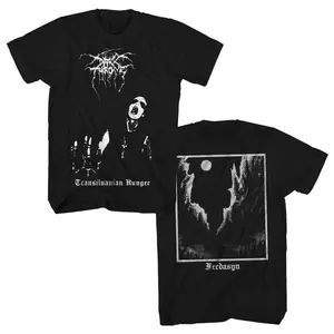 New Darkthrone Transilvanian Hunger Album Black Metal Band T-Shirt badhabitmerch 6R6 KEZ