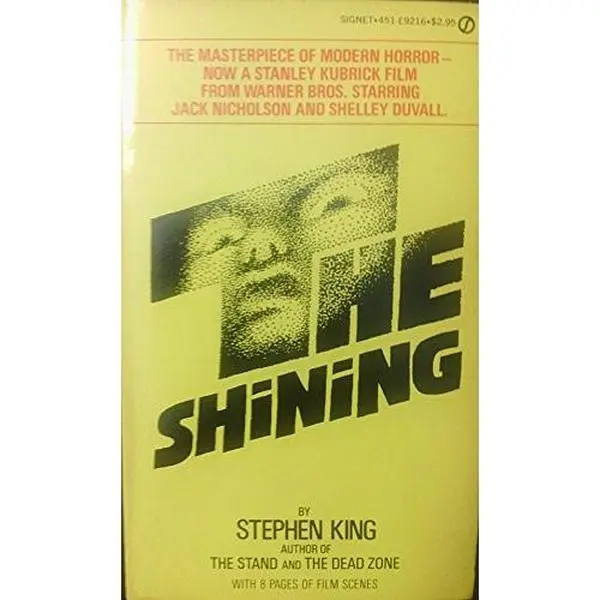 Used Literature Book - The Shining by Stephen King (Signet Softcover) - English Fiction Book, Thriller Novel, 447 Pages