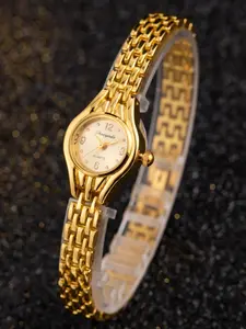 Women's Elegant Fashion Small Round Dial Analog Quartz Watch, Fashion Watch for Party, Daily Decor, Trendy All-match & Exquisite Watch for Birthday Gift without Box, Fashionable Wristwatch