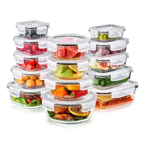 Sorbus 28-Piece Glass Food Storage Containers with Lids Sorbus 28-Piece Glass Food Storage Containers with Lids
