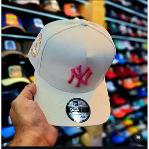 New Era New York Yankees MLB 9FORTY Fitted Cap – NY Logo Baseball Hat with World Series Patch, Premium Streetwear Hat for Men Women