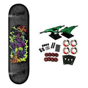 Darkstar Skateboard Complete Kechaud Blacklight Super Sap 8.125" x 31.7"