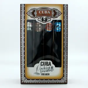 Cuba Latino by Cuba, 4 Piece Gift Set for Men