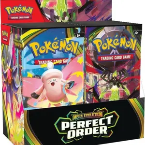 Pokémon Trading Card Game Mega Evolution Perfect Order Booster Box for Collectors