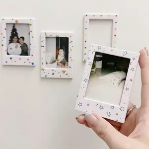 Magnetic Photo Frame, Picture Frame, Refrigerator Magnet, Polaroid Mini Frame, 3 Inch Frame, DIY Combo, Photo Wall, Creative Home Decor