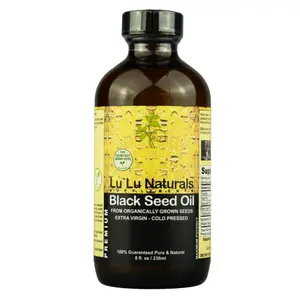 Black Seed Oil 8oz From Organically Grown Seeds, Cold Pressed, Extra Virgin! Thymoquinone Level (TQ) 13.93%