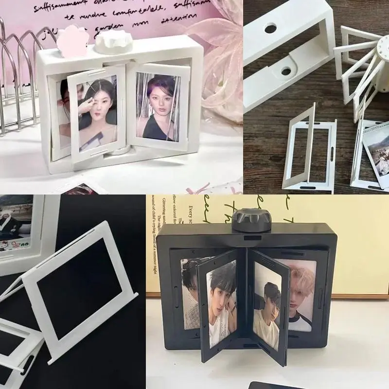Photocard Holder Photo Frame Kpop Photocard Picture Frame Display Stand Photocard Holder Picture Display Frame Desk Accessories