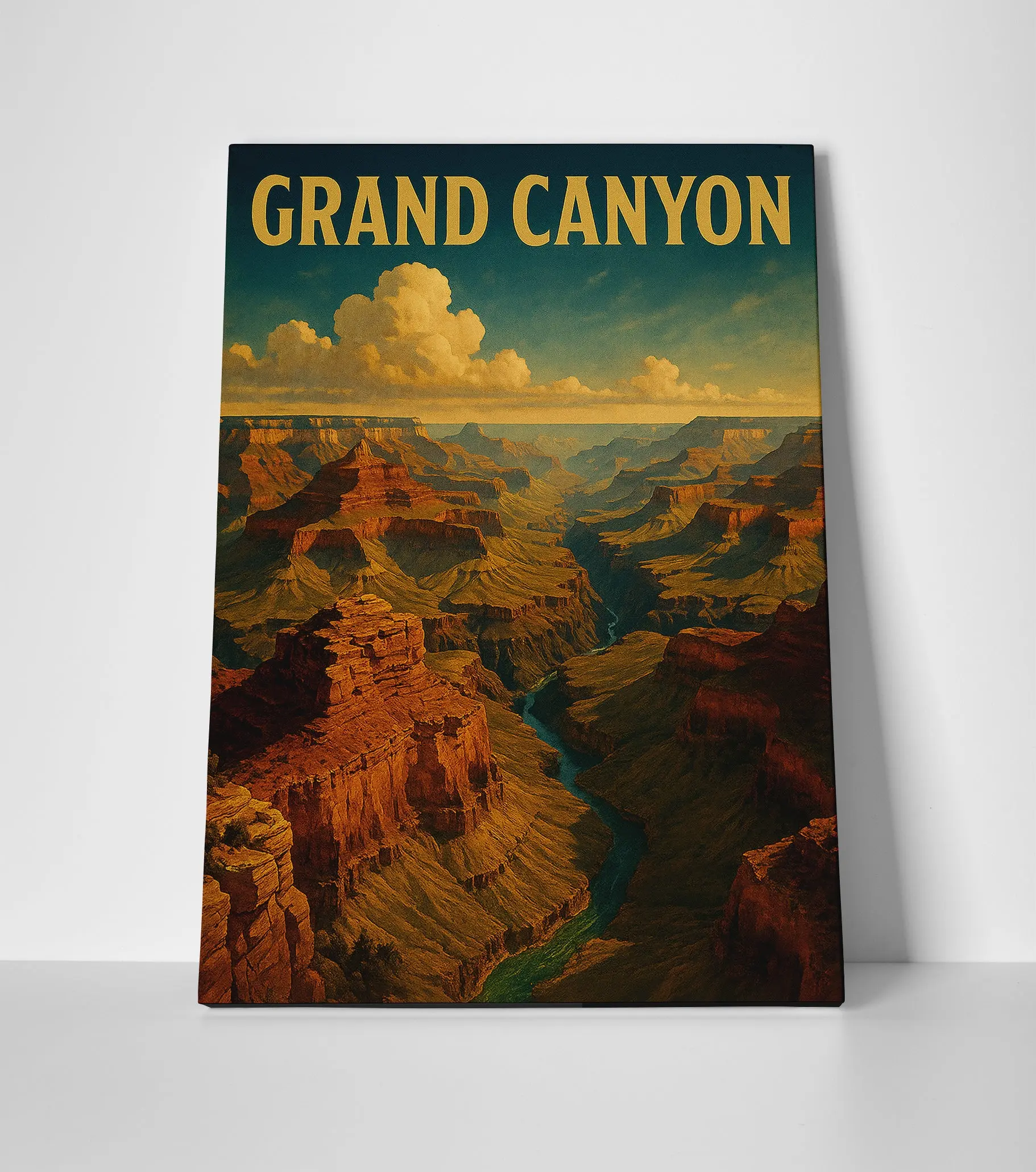 Grand Canyon Art Poster or Wrapped Canvas