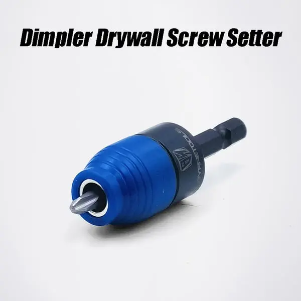 Professional Drywall Screw Setter | Adjustable Depth Control & Magnetic Tip | Save 50% Time on Installation
