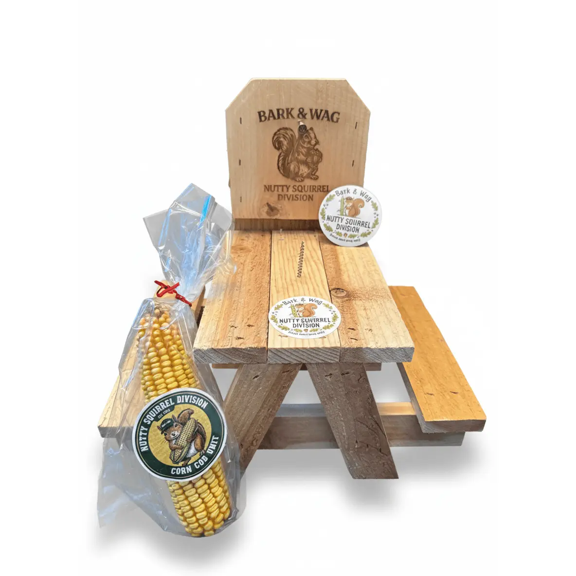 The Squirrel Picnic Table — Squirrel Feeder