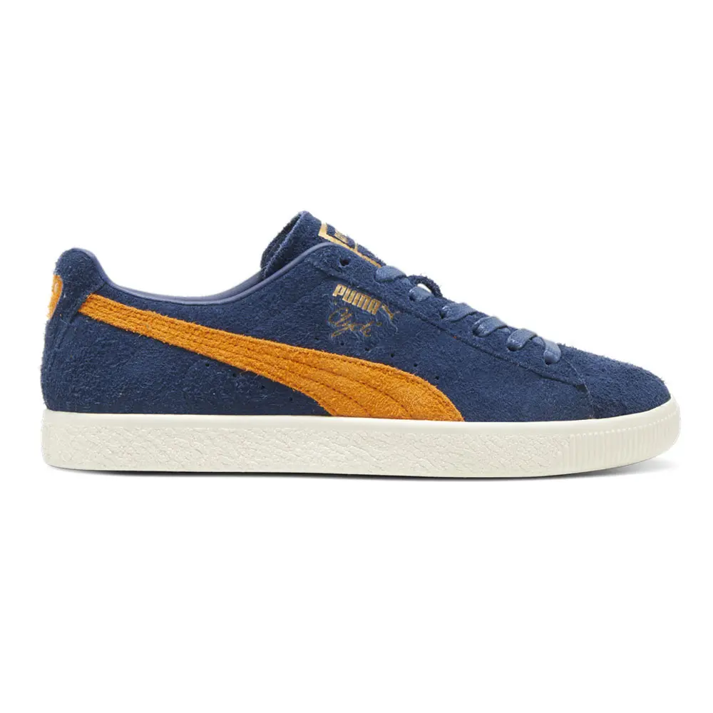 PUMA Mens Clyde Og 75Y Lace Up Sneakers Shoes Casual - Blue