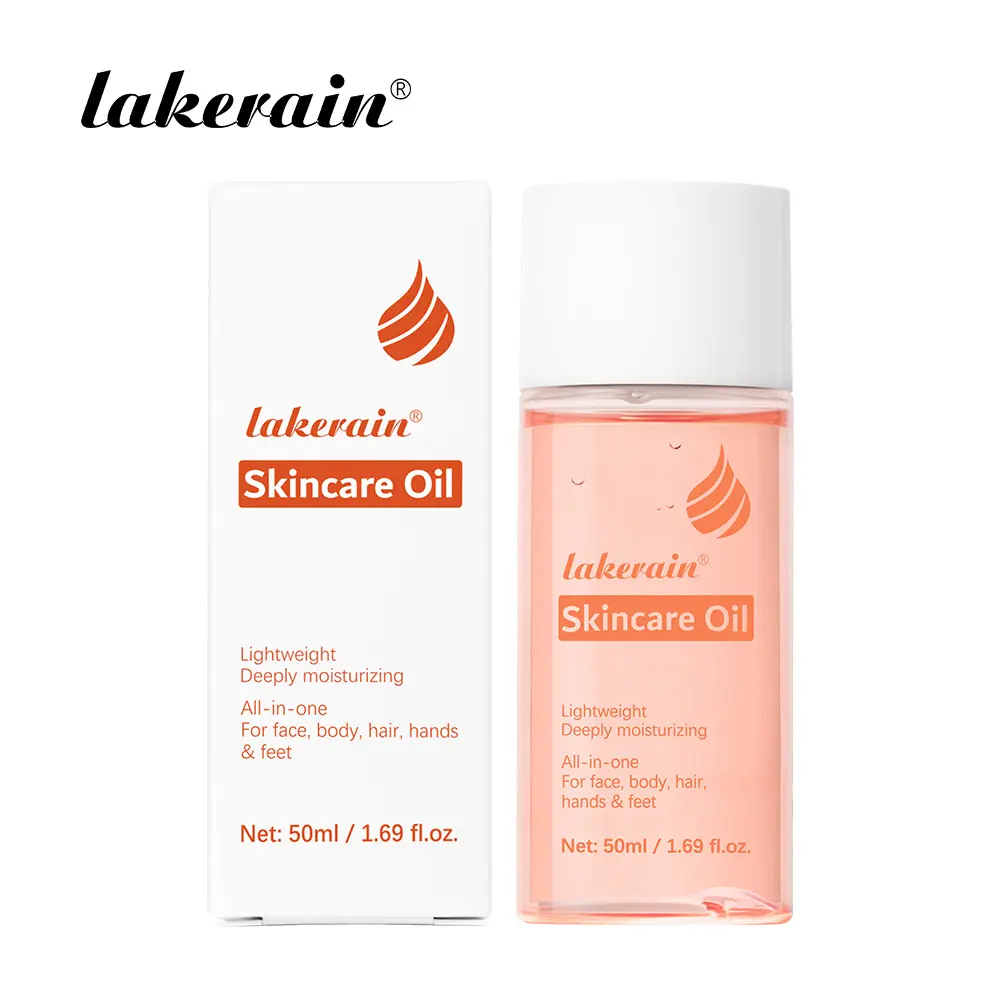 Lakerain Skincare Oil for Face & Body, Nourishing Moisturizing Formula, Essential Skin Care for Daily Use, Hydrating Treatment for All Skin Types, Smooth
