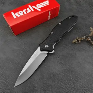 Folding Knife KS 1830 High-Quality 8Cr13MoV Blade Nylon Fiber Handle Pocket Knife Outdoor EDC  Cutting Camping Knife