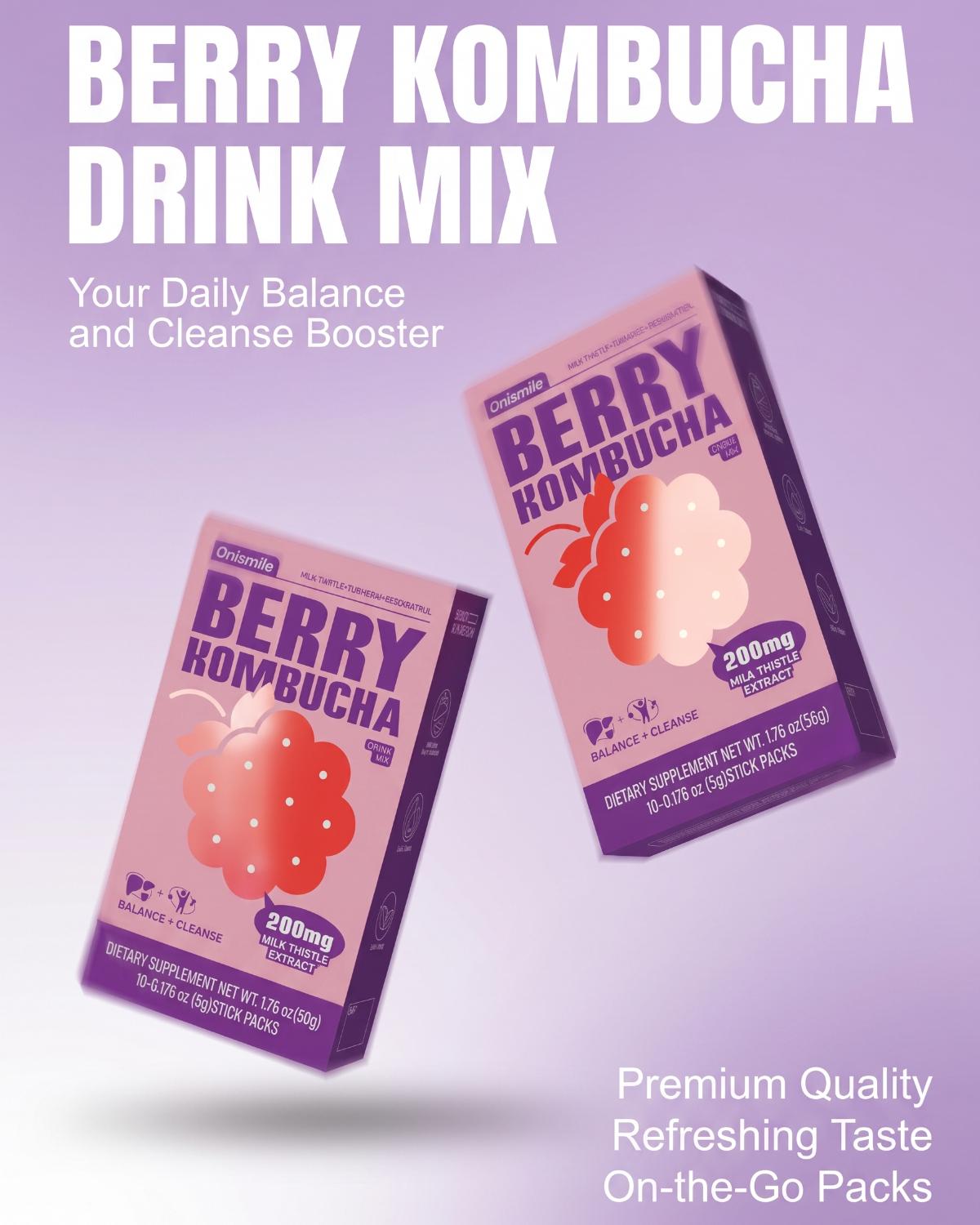 【Onismile Live】 Composite Berry Flavor Kombucha Contains Three Layers of Natural Liver-Protecting Ingredients. Essential for Drinking Alcohol, Staying Up Late and Social Events. Helps Reduce th PDCe Burden on the Liver. 【Onismile Live】 Composite Berry Flavor Kombucha Contains Three Layers of Natural Liver-Protecting Ingredients. Essential for Drinking Alcohol, Staying Up Late and Social Events. Helps Reduce th PDCe Burden on the Liver.