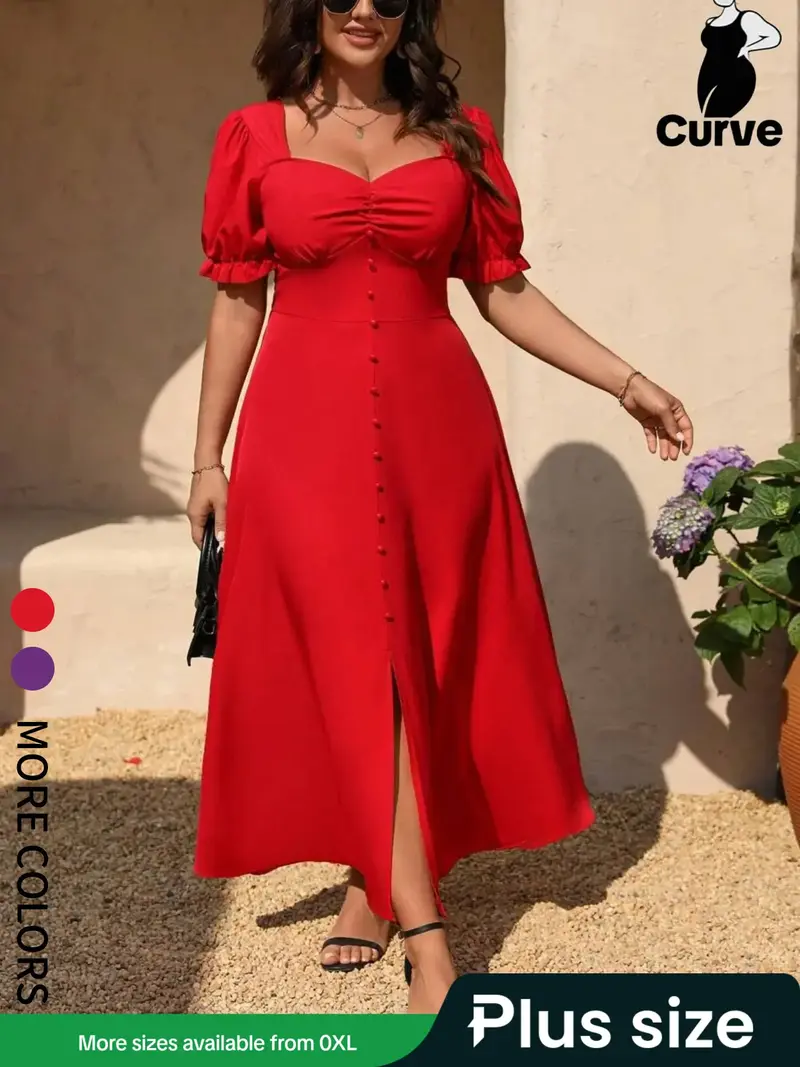 summer casual dresses for plus size - TikTok Shop