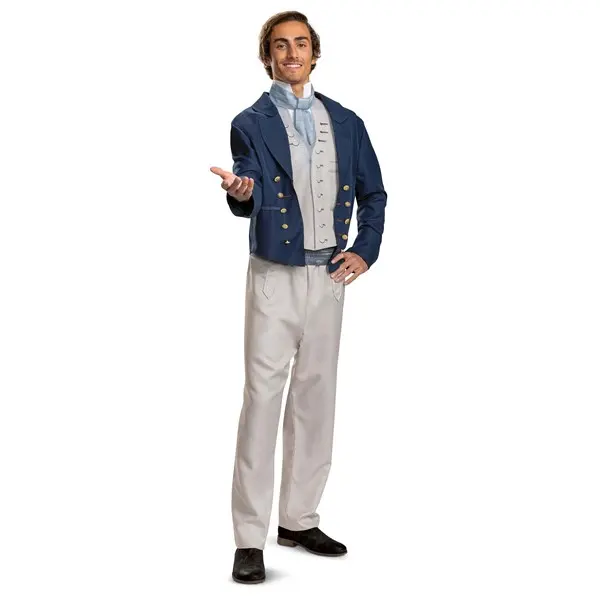 Adult Little Mermaid Live Action Deluxe Price Eric Costume