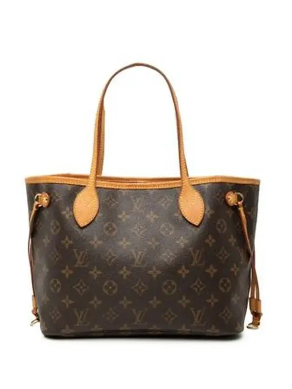 Pre-owned Louis Vuitton Auth Neverfull PM M40155 Monogram Canvas Tote Bag GHW qy910
