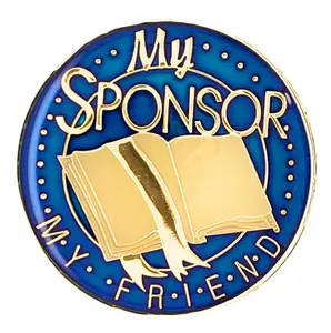 My Sponsor My Friend Sobriety Medallion, Chip, Token, Coin