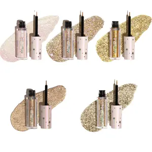 Delineador con Glitter Surtido Moira Beauty - Venta al por mayor 5 Unidades (GGL010-014)