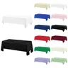6/8/10/12 Packs Rectangle Polyester Tablecloth, Polyester Washable Tablecloth for Wedding Reception Banquet Party Halloween Decor Anniversary Party Household Items Holiday Outdoor Dining Table Setup,#Back-to-school #Halloween