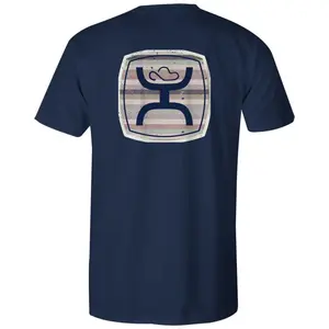 Hooey Men's Zenith Navy Short Sleeve T Shirt Tee
