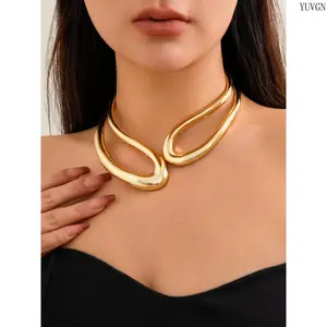 Women's Punk Chunky Statement Jewelry, Retro Edgy Bold Accessory, Trendy All-match Fashion Piece for Daily Outfit Party Wear, Ideal Birthday Holiday Gift for Women summerwins