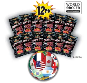 12pk Carne Seca BOLD - Sr. Michelado - Crunchy Beef Jerky - Azu Mecha Furia BOLD 12pk - 2.5oz