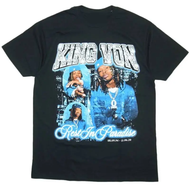 King Von Drill Rap Graphic Gift For Fans T Shirt QQ07801